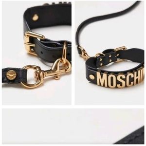 moschino dog leash